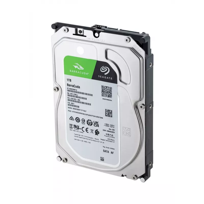 Seagate Barracuda ST1000DM014 interne harde schijf 1 TB 7200 tpm 256 MB 3,5 inch Serial ATA III