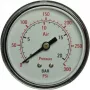 Manometer Aerotec aansluiting achterzijde buitendraad 1/4 inch model 9414582