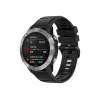 Siliconeband FIXED voor Garmin QuickFit 26 mm zwart — vervangende horlogeband 26 mm