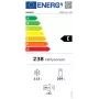 Koelkast INDESIT INKS1341S4E — 340L totaalvolume (230L koelgedeelte / 110L vriesgedeelte), omkeerbare deur, energie-efficiëntieklasse E