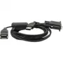 VM SERIES USB-Y-KABEL – USB/USB1-PORT NAAR USB TYPE-A STEKKER 6 ft (1,8 m) HOST EN USB TYPE-A BUS 0,5 ft (0,15 m) CLIENT