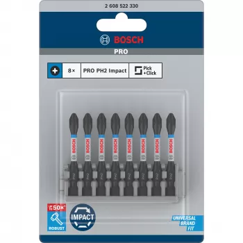 Schroefdriver-bitset Bosch 2 608 522 330 8 stuks