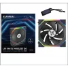 Lian Li UNI FAN SL Wireless 120 12RSL1W1B ARGB PWM behuizingsventilator, Reverse Blade, 120 mm, zwart
