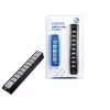 LogiLink UA0096 USB-hub 480 Mbit/s zwart