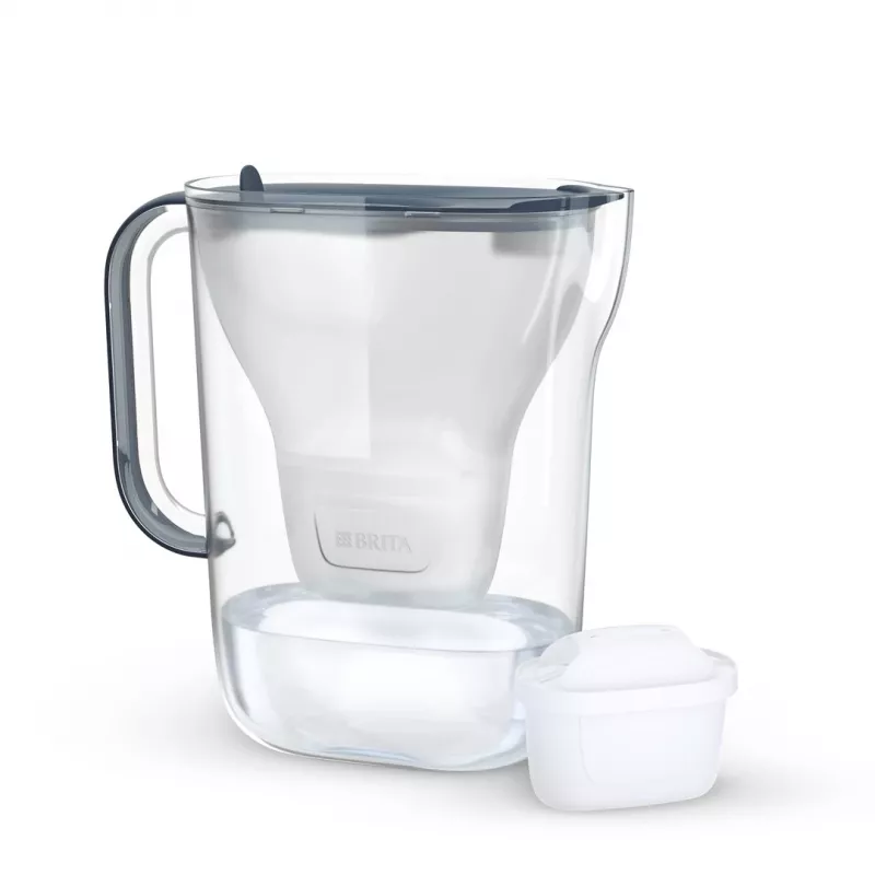 BRITA Style Essential waterfilterkan 2,4 l met 1 MAXTRA Pro-cartridge, grafiet
