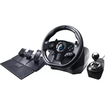 Stuurwiel + pedalen Subsonic GS850-X zwart 270° rotatie USB