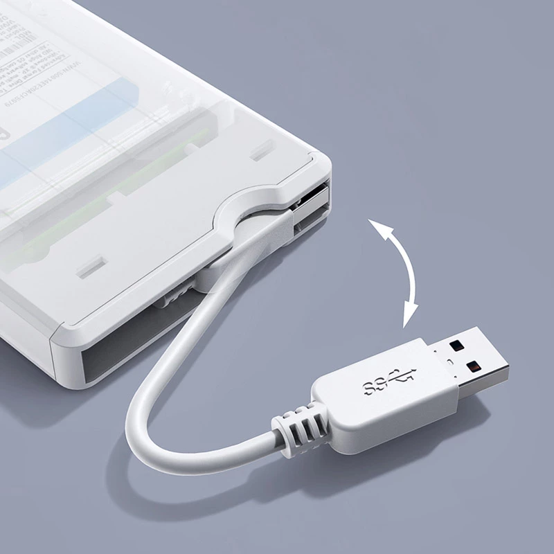 GrauGear externe harde schijf behuizing 2.5HDD/SSD USB 3.2 alu - drivebehuizing - 2,5
