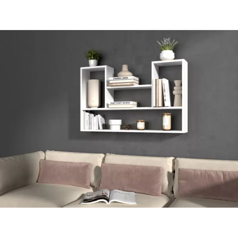 BILBAO 4P hangrek 100x16x60 cm, Wit