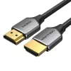 Ultra dunne HDMI HD-kabel Vention ALEHF 1m 4K 60Hz (grijs)