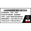 Cobi Blocks Jagdpanzer 38t Brave constructieset, 731 onderdelen