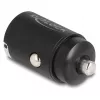 DeLOCK 64277 mobiele oplader universeel zwart sigarettenaansteker snelladen auto