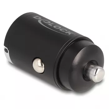 DeLOCK 64277 mobiele oplader universeel zwart sigarettenaansteker snelladen auto