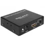 HDMI stereo / 5.1-kanaals audio-extractor 4K, adapter zwart