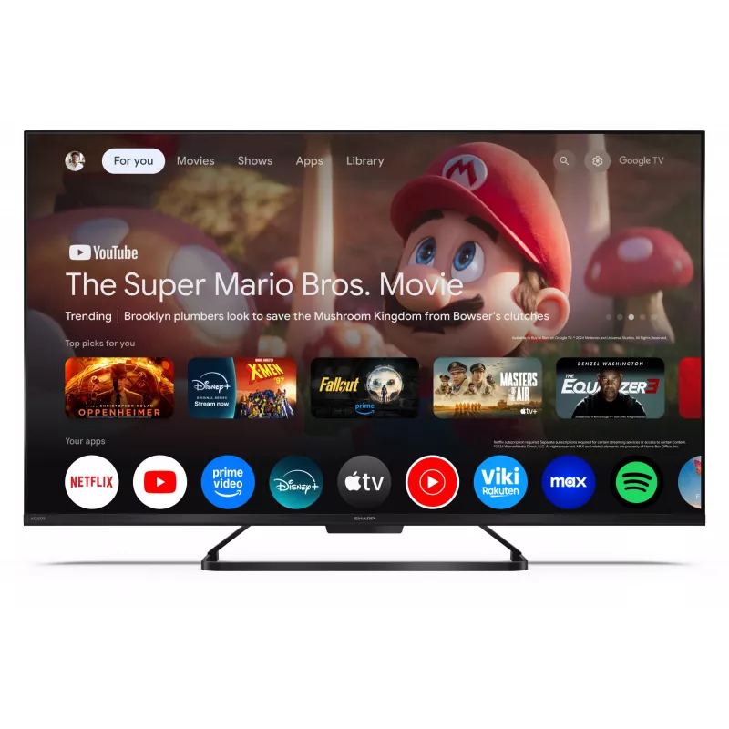 Ostry TV | 43HR7265E | 43 | Smart TV | Zwart