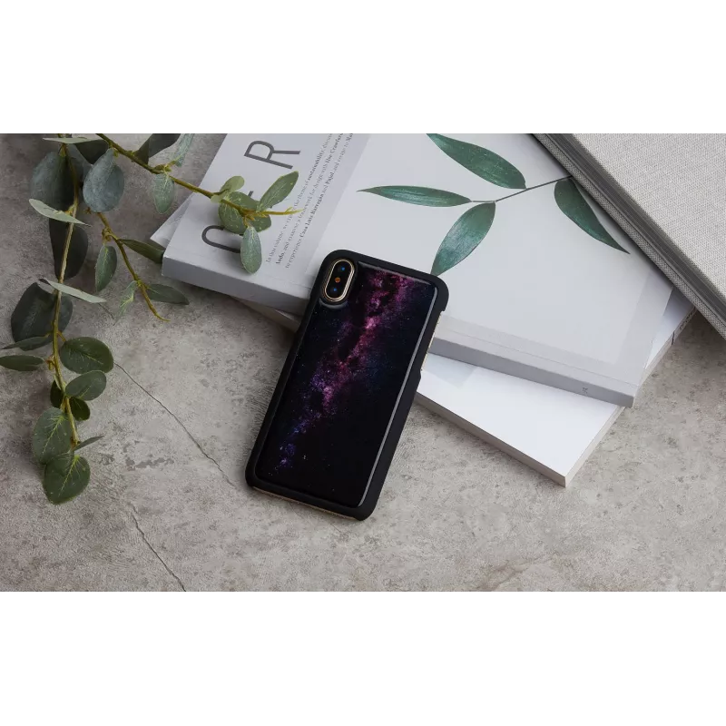 iKins Milky Way hoesje voor iPhone XS/X, zwart, K1696J