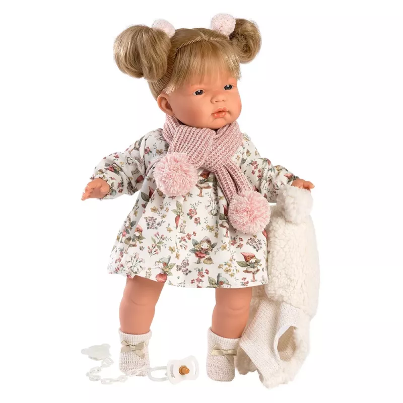 Pop Llorens Joelle 38 cm zachte romp — Llorens Joelle 38 cm pop met zachte romp