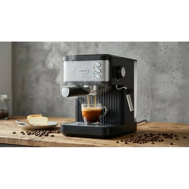 Espressomachine ESPERANZA EKC011 — 1,8 L watertank, 850 W, 20 bar, touchbediening, melkopschuimer