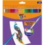 BIC Kids Evolution Illusion uitwisbare kleurpotloden 24 kleuren