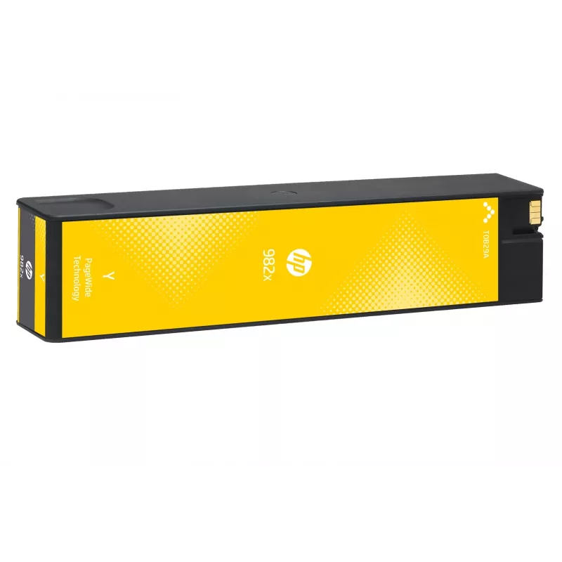 HP 982X hoge capaciteit geel originele PageWide cartridge, geel, 1 stuk, 16000 pagina's