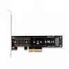 DeLOCK PCI Express x4-kaart naar 1 x interne NVMe M.2 Key M 110 mm Low Profile