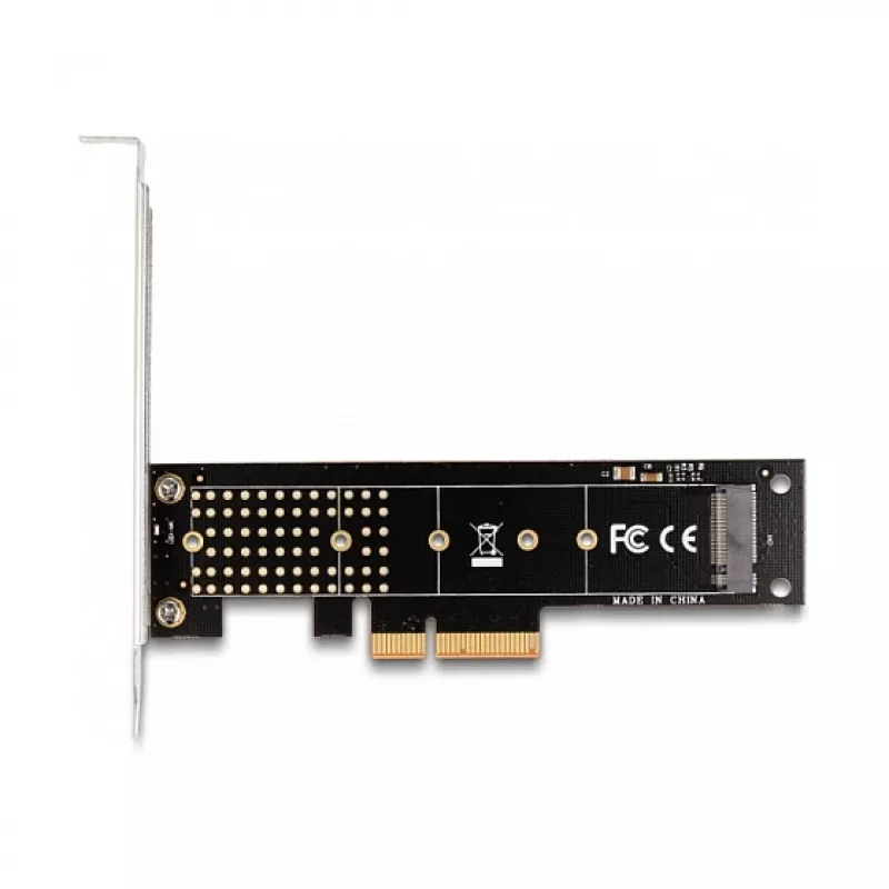 DeLOCK PCI Express x4-kaart naar 1 x interne NVMe M.2 Key M 110 mm Low Profile