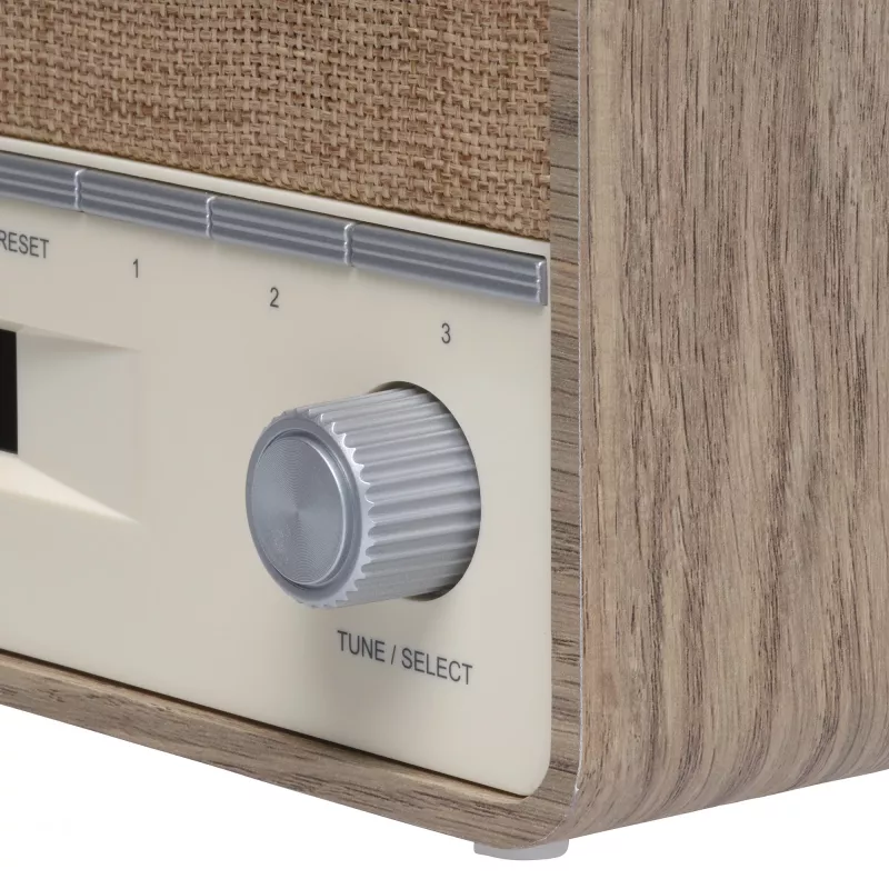 Draagbare radio Denver DAB-36LW digitale tuner DAB+ 5W LCD