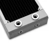 Radiator EK Water Blocks messing koper roestvrij staal wit 130x300x44mm