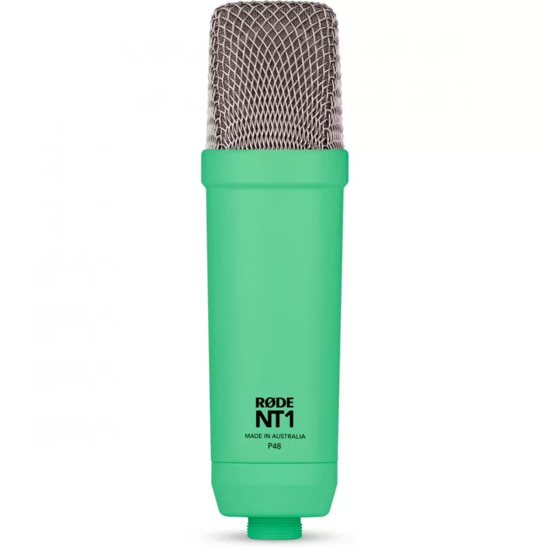 NT1 Signature +XLR-kabel+desktop-studioarm, microfoon lichtgroen, bundel