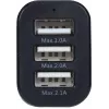 Autolader TECHNISAT CARCHARGER TRIPLE USB C met drie USB-C/USB-A-aansluitingen