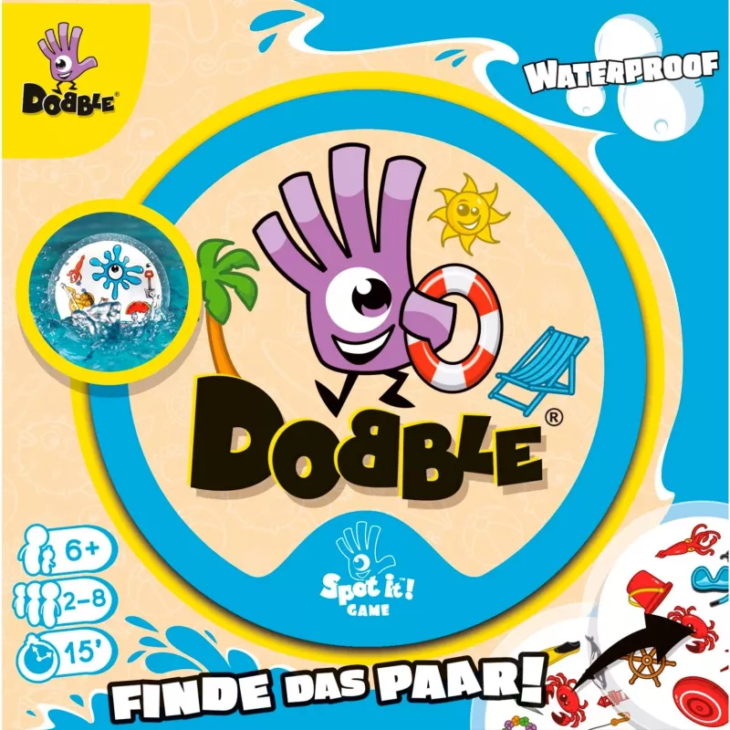 Dobble Waterproof, kaartspel