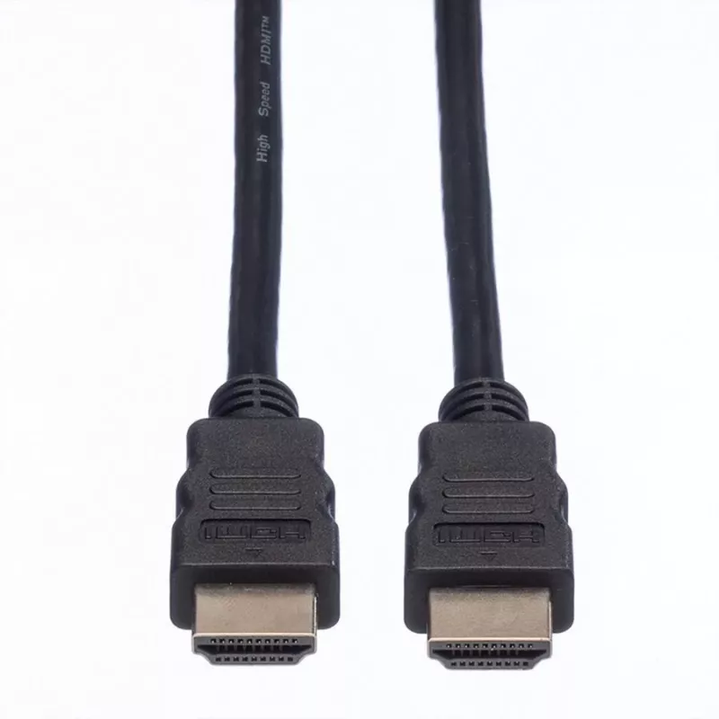 VALUE - HDMI met ethernetkabel - HDMI (M) naar HDMI (M) - 1 m - dubbele isolatie (11.99.5901)