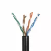 Alantec KIU5OUTS305Q netwerkkabel zwart 305 m Cat5e U/UTP (UTP) (KIU5OUTS305Q)