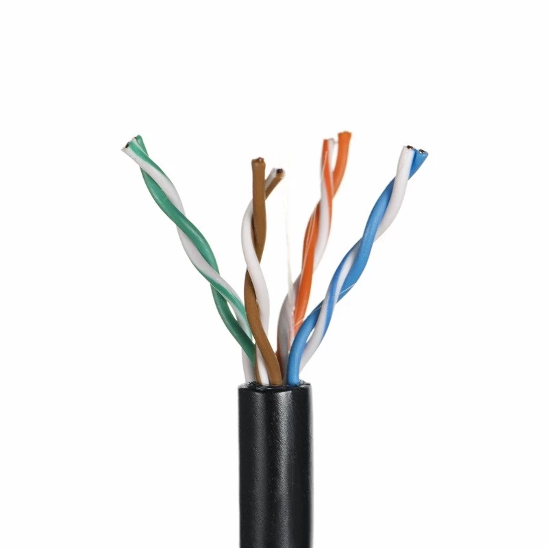 Alantec KIU5OUTS305Q netwerkkabel zwart 305 m Cat5e U/UTP (UTP) (KIU5OUTS305Q)