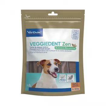 VIRBAC Veggiedent ZEN S tandverzorging kauwartikel voor honden, kleine maat