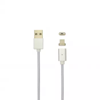 Sbox magnetische USB->Micro USB M/M 1m