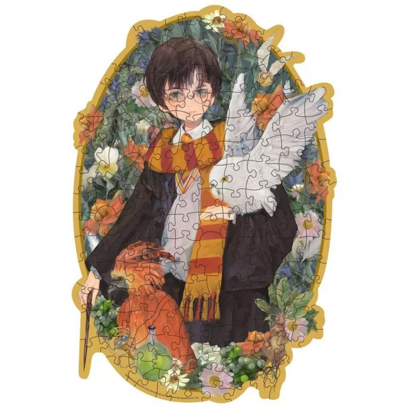 Houten puzzel Ravensburger Harry Potter 150 stukjes — puzzel, 150 st., houten stukjes