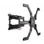 TV-wandbeugel ONKRON M5-B voor 37–70 inch televisies, zwart, vast/kantelbaar compatibel