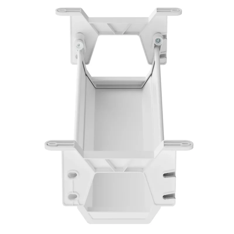 Maclean organizer voor kabels/stekkerdozen onder het bureau, max. belasting 5 kg, wit, MC-106 W