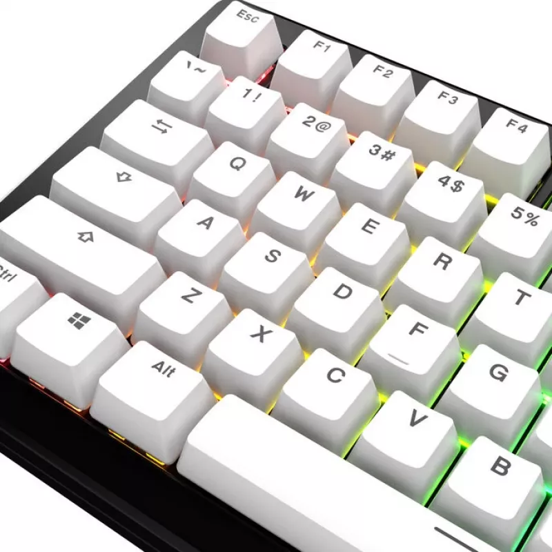 Keycaps GLORIOUS GPBT Basics PBT dye-sub classic wit ANSI-layout