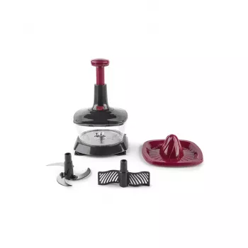 Handmatige voedselhakker JATA HMAQ4505 zwart bordeaux