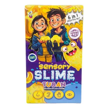 Sensorische slijmset TUBAN TU3812 6-in-1 — DIY-kit met zes slijmvarianten