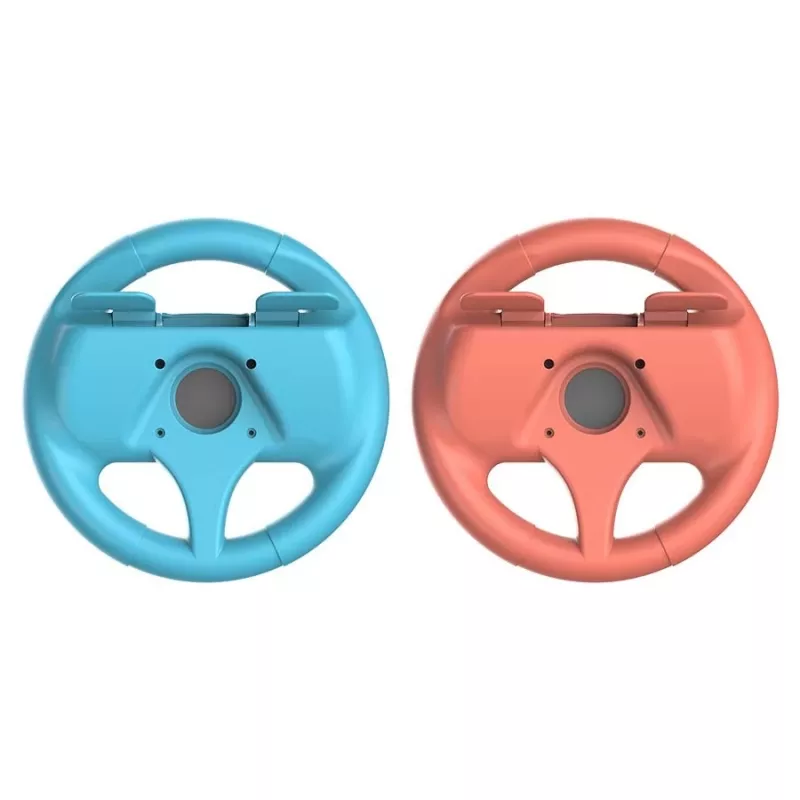 Wheel mod Subsonic 2-pack stuurwielen voor Switch & Switch 2 rood turquoise