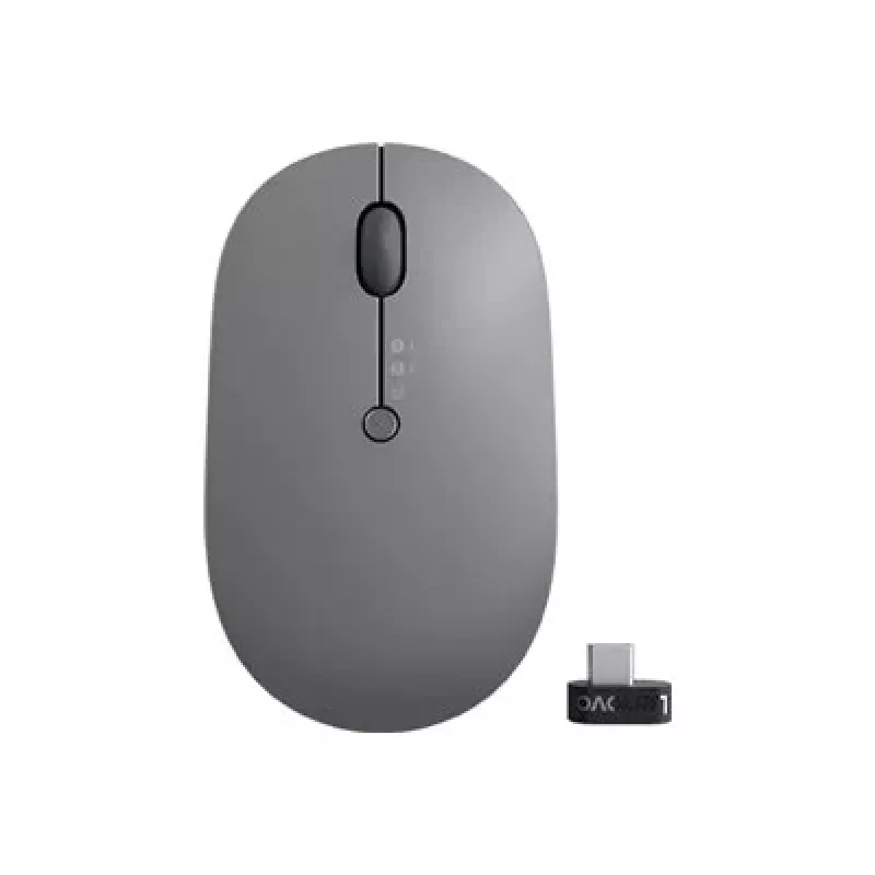 Lenovo Go multi-device muis kantoor dubbelhandig RF draadloos + Bluetooth optisch 2400 DPI
