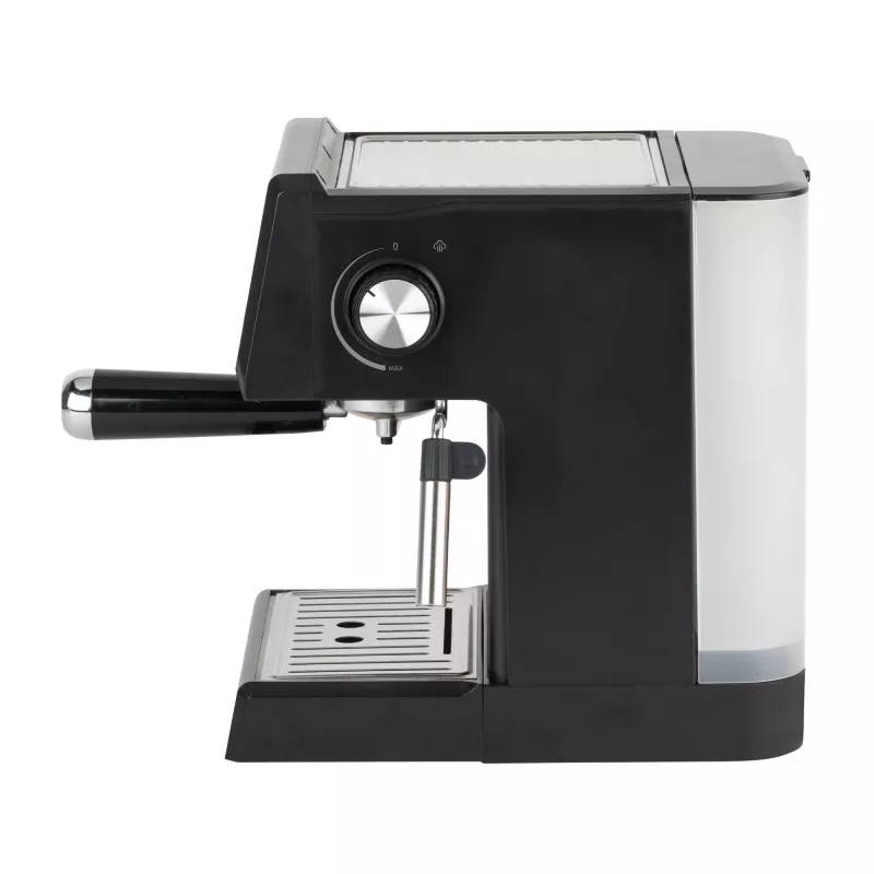 Jata JECA2525 espressomachine, 20 bar, 850 W, waterreservoir van 1,8 l, stoompijp, zwart / roestvrij staal