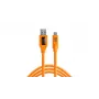 CUC3215-ORG, 4,6 m, USB A, USB C, USB 3.2 Gen 1 (3.1 Gen 1), 5000 Mbit/s, oranje