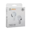 Hoofdtelefoon SBOX EB-TWS05 wit