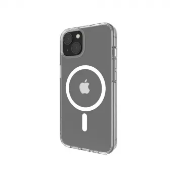 Case SheerForce MagSafe antimicrobieel voor iPhone 13, transparant