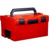 Toolbox FISCHER L-BOXX FLB 238 leeg, rood/zwart, modulaire opbergkoffer