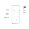 Vaste achterkant hoes | Apple | iPhone 17 Pro | TPU/PC | transparant | MagPure