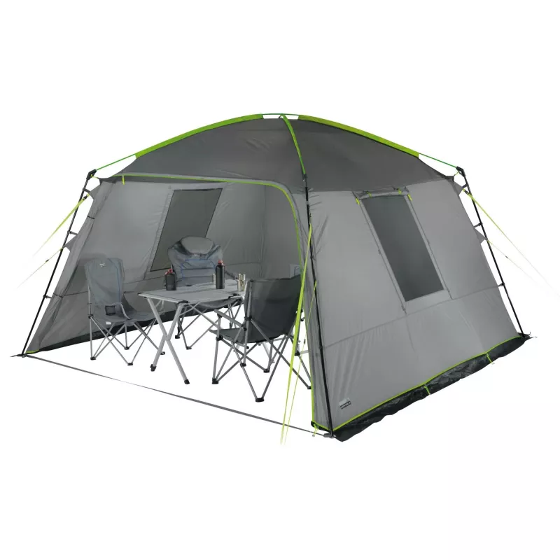 Paviljoen Cabana (grijs/limette, 3,5m x 3,5m)